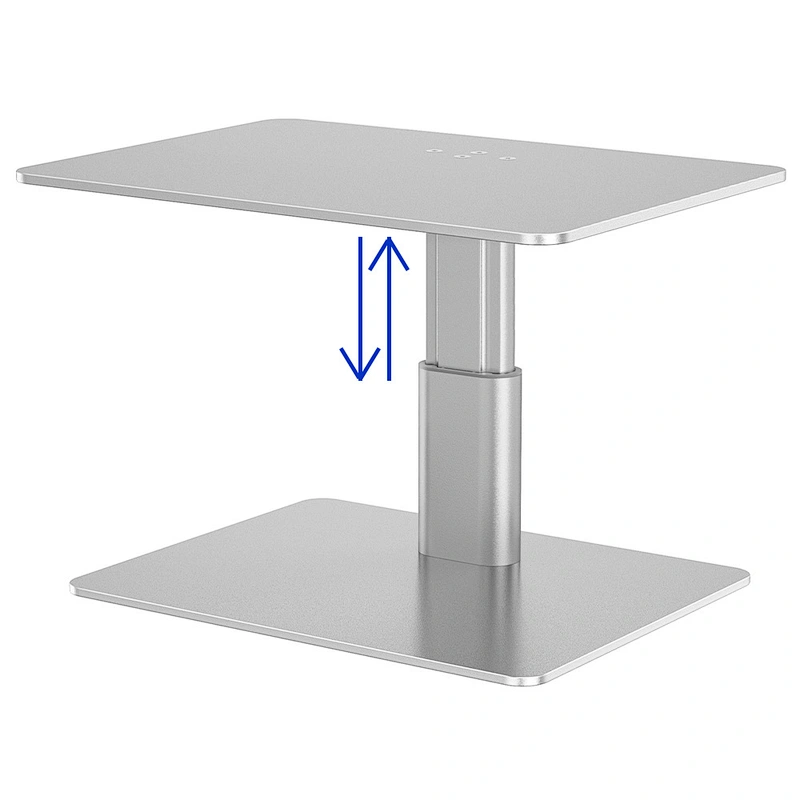 Height Adjustable Metal Monitor Stand