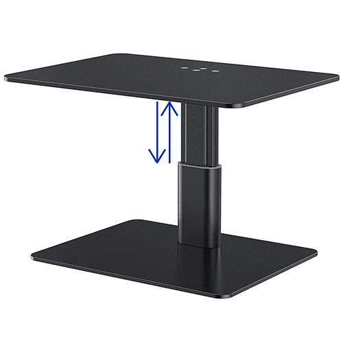 Height Adjustable Metal Monitor Stand
