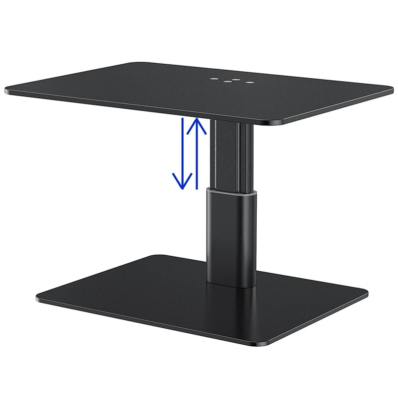 Height Adjustable Metal Monitor Stand